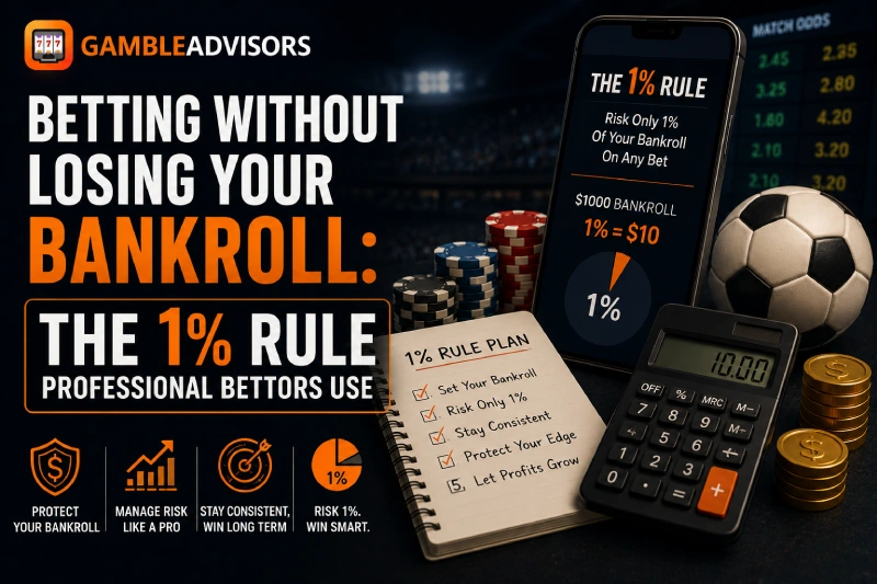 Betting Without Losing Your Bankroll: The 1% Rule Professional Bettors Use