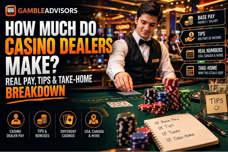 How Much Do Casino Dealers Make? Real Pay, Tips & Take-Home Breakdown