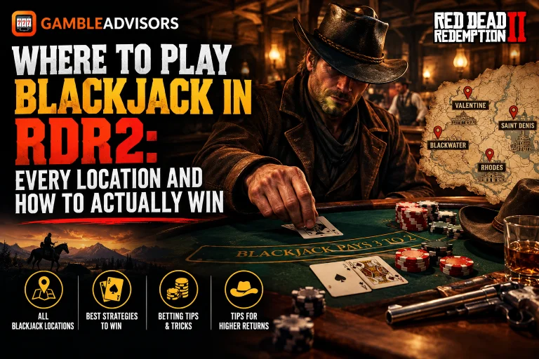 Where to Play Blackjack in RDR2: Every Location and How to Actually Win